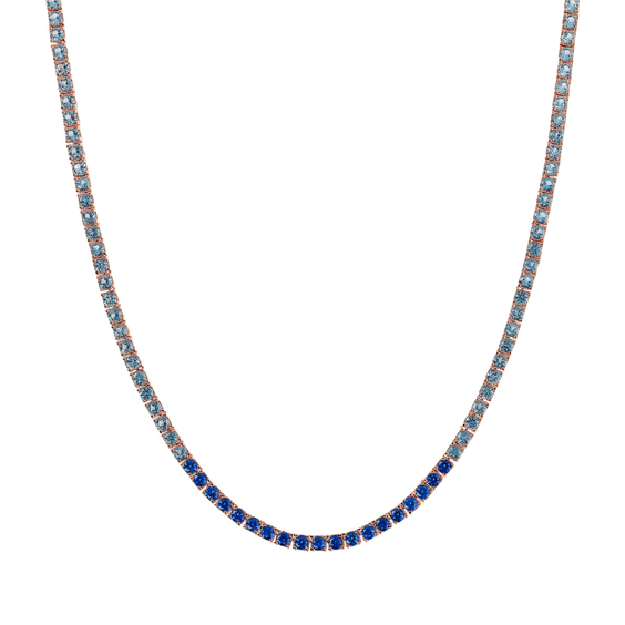 Collar Bronzallure Mujer in Aleación de Metal Cubic Zirconia WSBZ02115.MULTIBLUE - WSBZ02115.MULTIBLUE